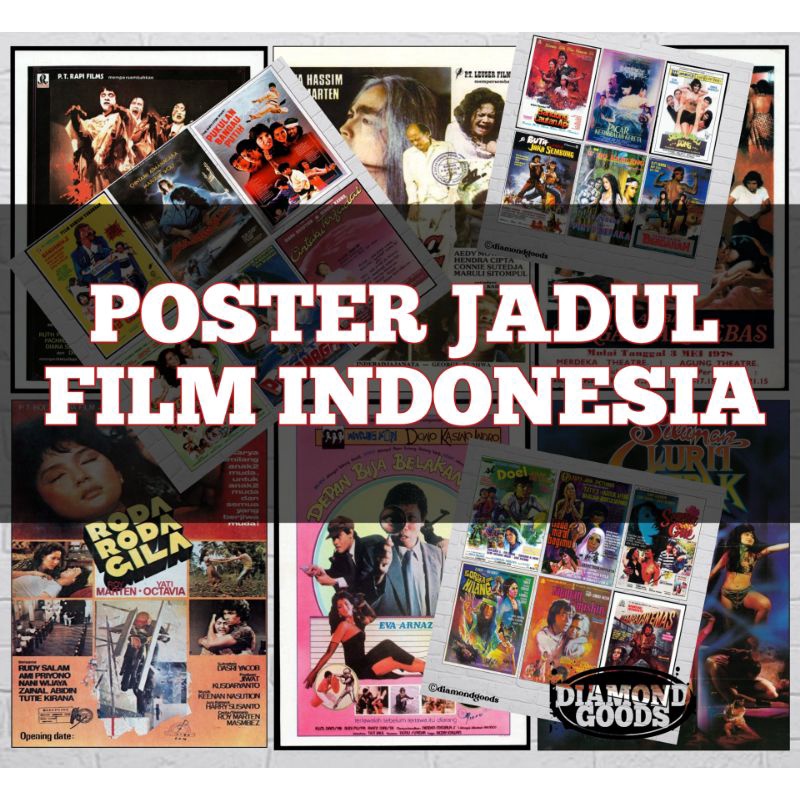 Poster aesthetic / wall art poster film jadul indonesia