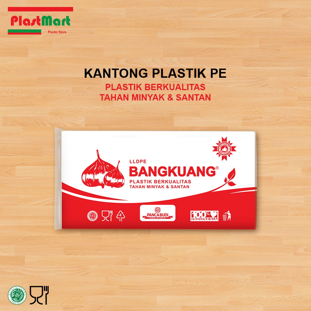 Plastik PE Bangkuang Ukuran 4 x 23 cm