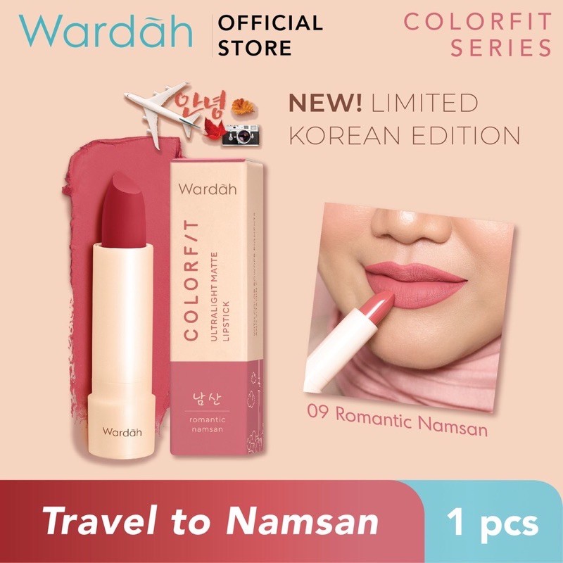 WARDAH COLORFIT ULTRA LIGHT MATTE LIPSTIK