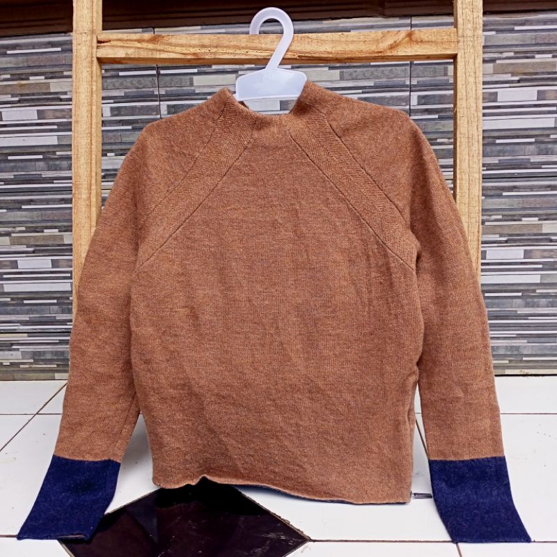 Jaket tebal sweater baju hangat anak import branded ARMANI EXCHANGE