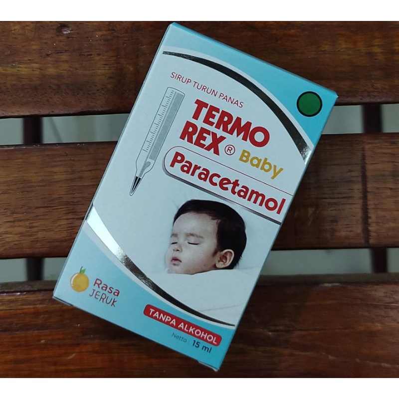 Termorex Drop Obat Penurun Demam Bayi / Paracetamol 60 Mg