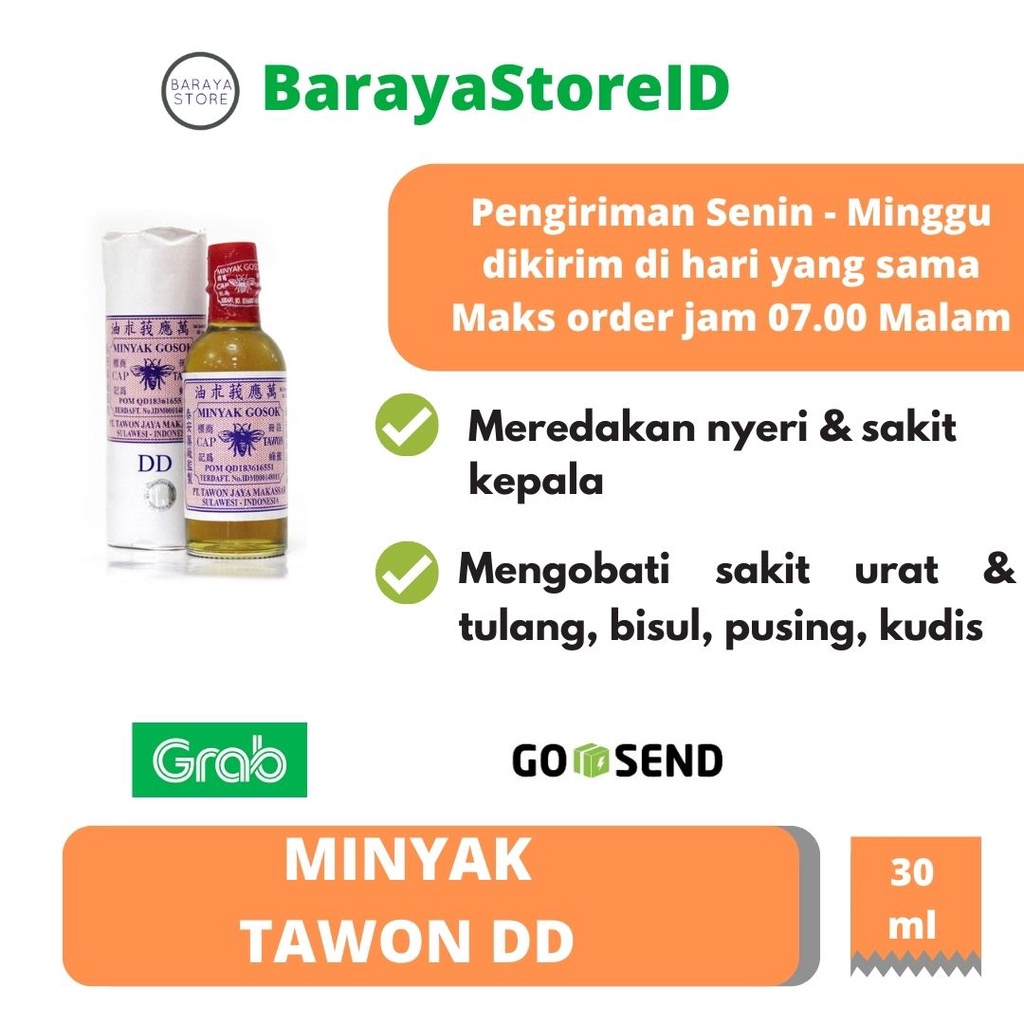 Jual Minyak Tawon DD Asli Original PT Tawon Jaya | Shopee Indonesia