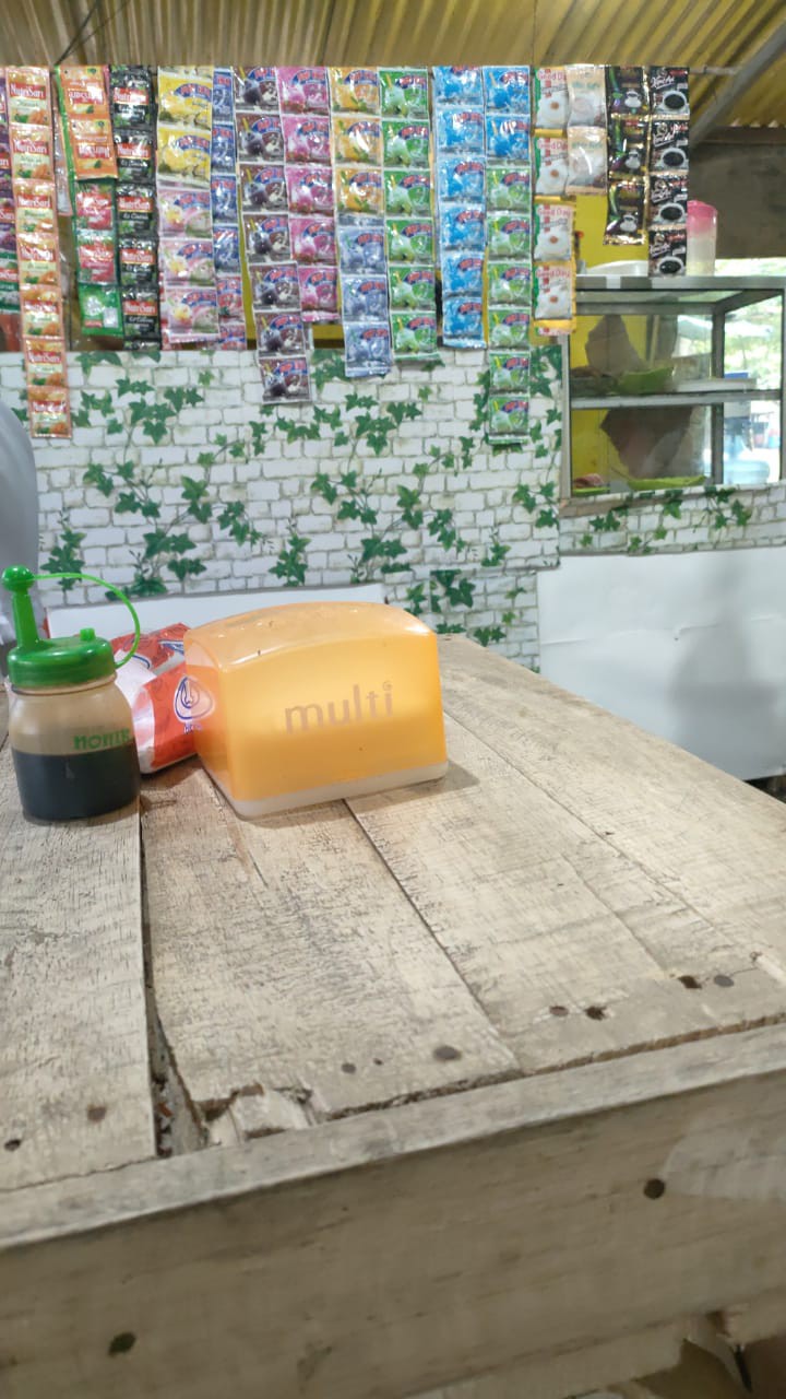 Tey-17 Batik Wanita Asj Sa Hrb026 Kenongo Kemeja Tosca Pendek