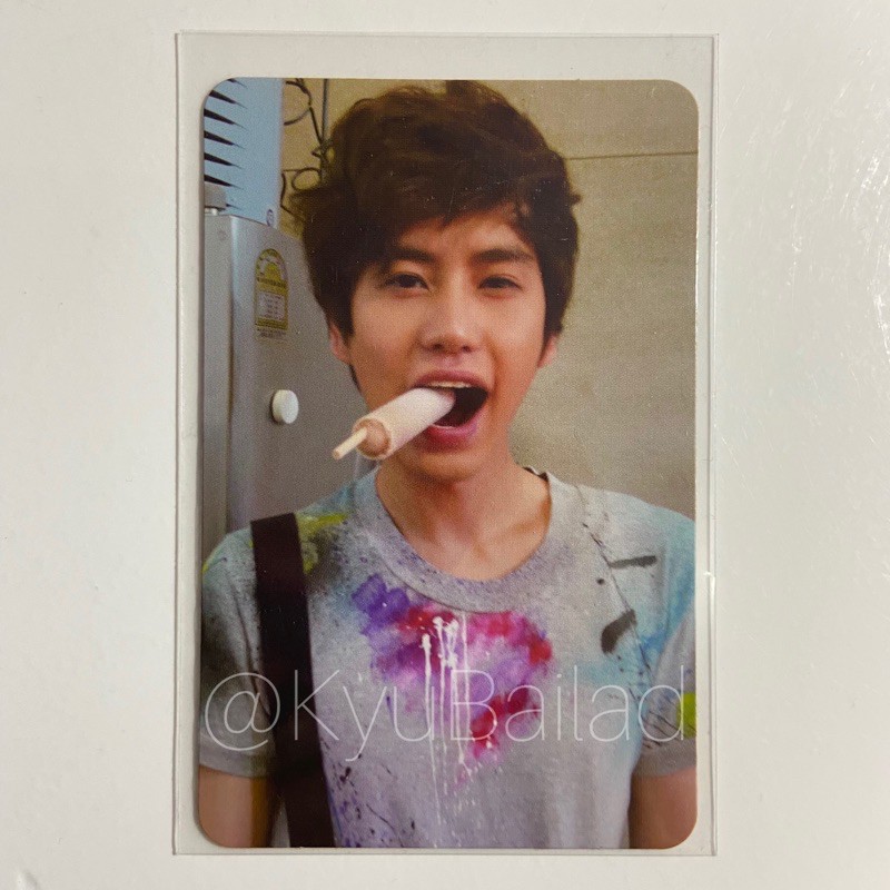 [BOOKED] OFFICIAL SUPER JUNIOR KYUHYUN BONAMANA VER. A PC PHOTOCARD