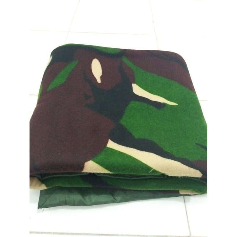 SELIMUT LORENG TNI / SELIMUT HIJAU / SELIMUT JATAH TNI