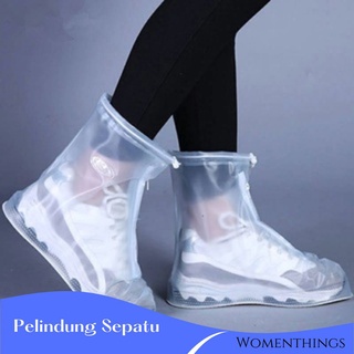 Sarung Sepatu Pelindung Sepatu dari Hujan Anti Air Cover Sepatu Tersedia Ukuran S M L  Cowok Cewek Unisex Bisa Pakai