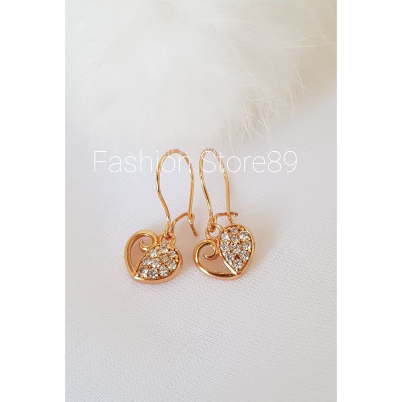 anting jurai love xuping perhiasan replica emas xuping yaxiya impor