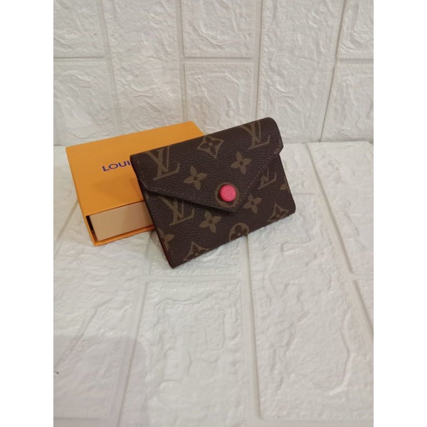 Dompet lv emili pendek free box,fashion dompet LV lipar