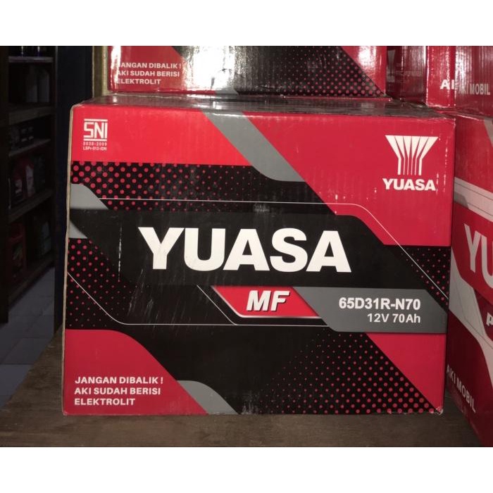 aki / accu kering yuasa MF N70 / 65D31R - 70 AH