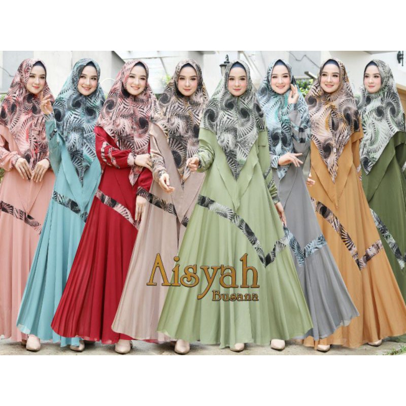 GAMIS SERUTY BABYDOLL SUPER PREMIUM DAN HIJAB SERUTY PREMIUM