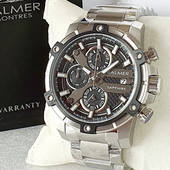 Jam tangan pria BALMER 8111 Sapphire SPORT ORIGINAL GARANSI 2 TAHUN