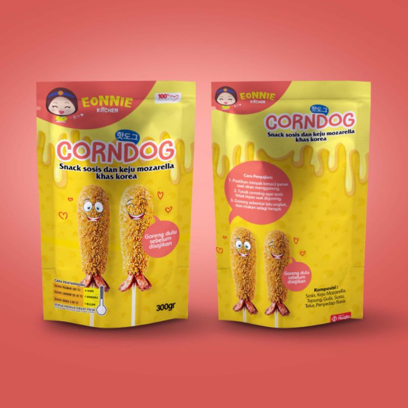 CORNDOG MOZARELLA SOSIS BY EONNIE.KITCHEN