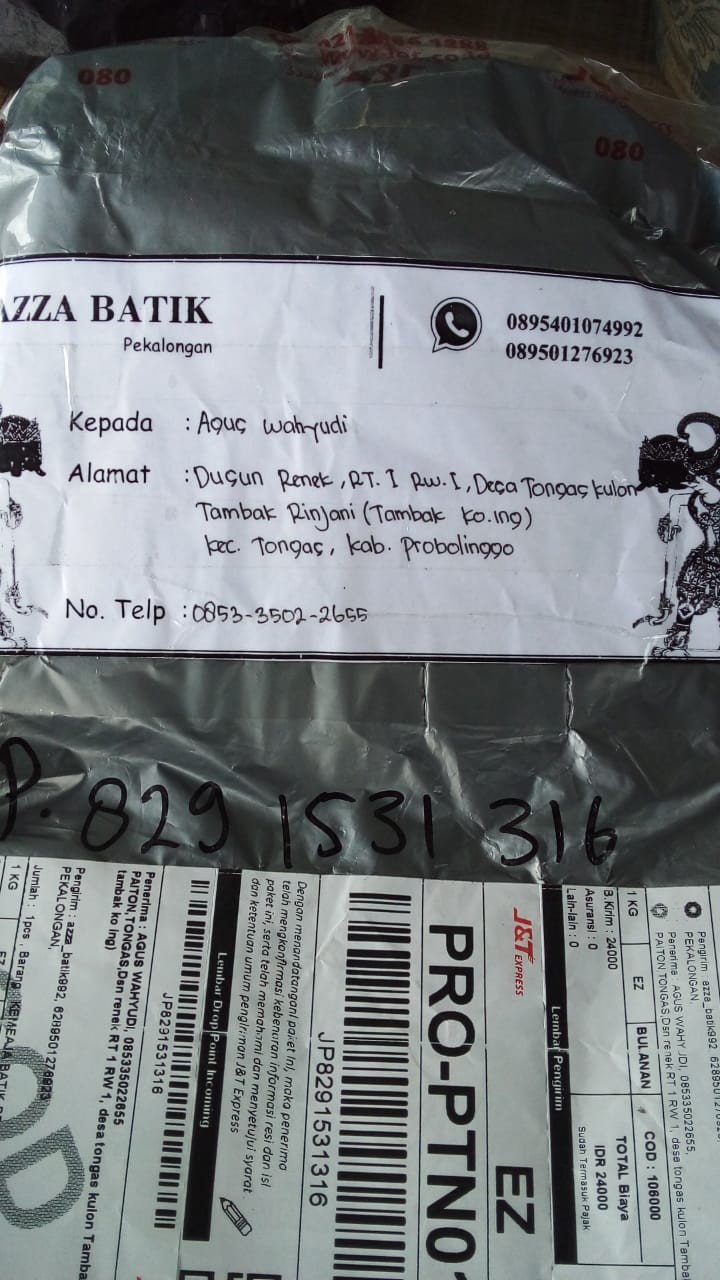 Kemeja Batik Pria Lengan Panjang | Baju Batik Motif Lawasan | Seragaman Batik Pekalongan