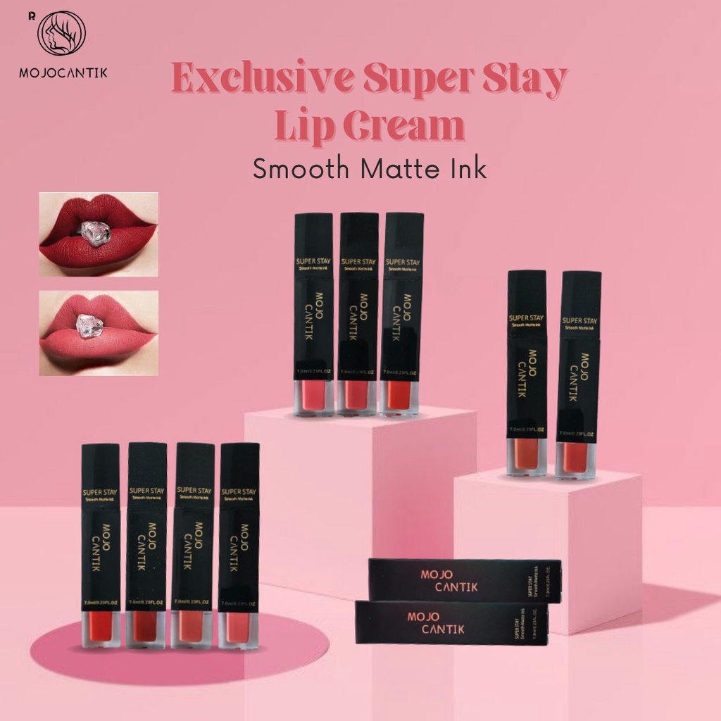 Lip Cream Lip Matte Mojocantik BRAND Exclusive Lipcream Super stay matte Waterproof and Pigmented Lipcream tahan lama dan soft