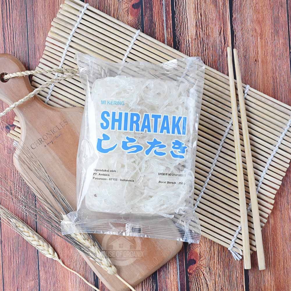 Dry Shirataki - Mie Kering Shirataki 250 Gr