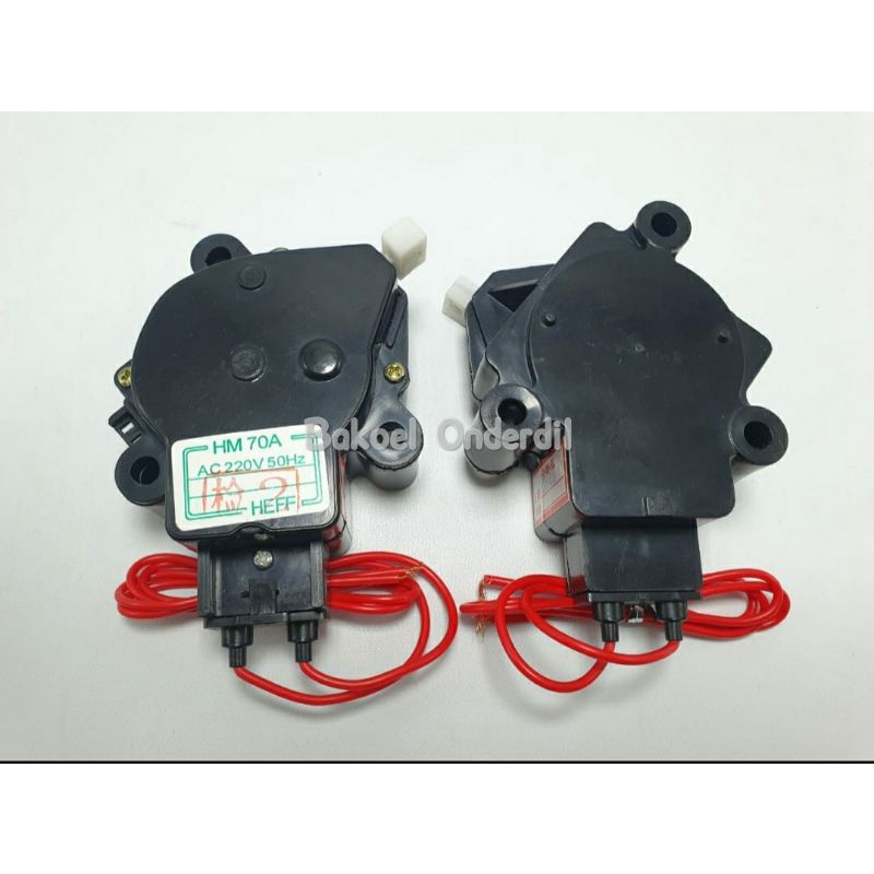 MOTOR DRAIN HM-70A MESIN CUCI SANKEN TOP LOADING