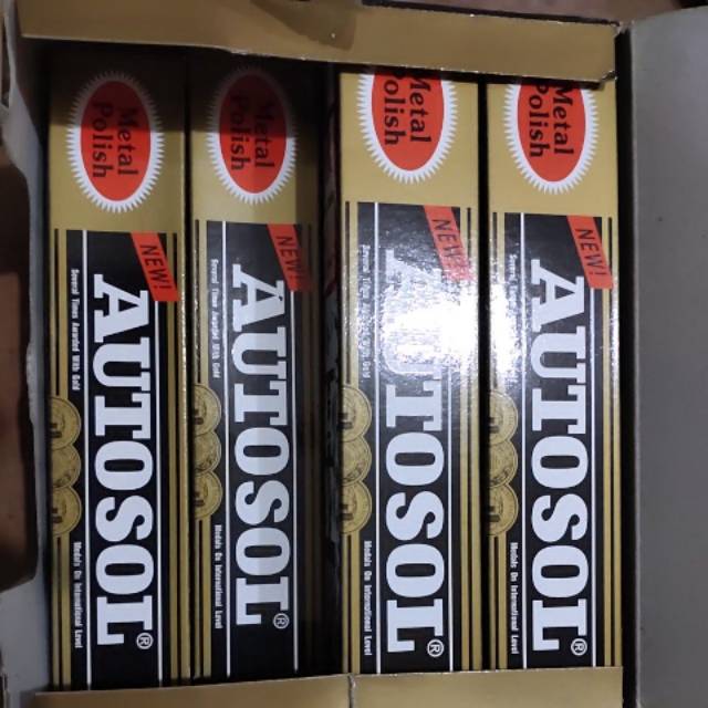 AUTOSOL METAL POLISH 50 gram. POLES METAL CHROME STAINLESS. PEMBERSIH LOGAM CHROM METAL POLISH. PEMB
