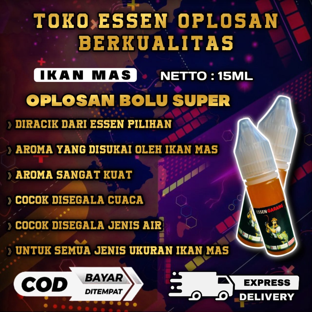 ESSEN OPLOSAN BOLU SUPER IKAN MAS 15ML