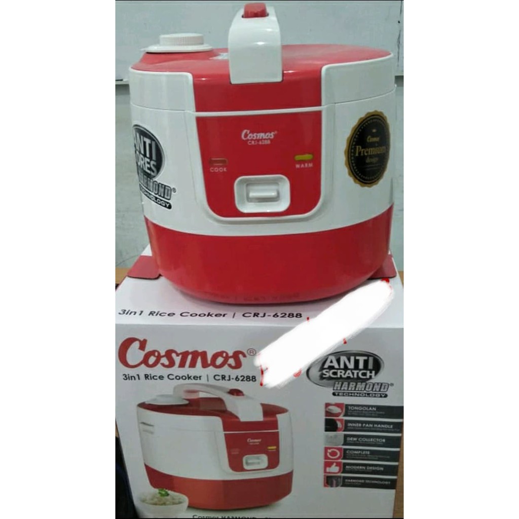 Rice Cooker / Magic Com Cosmos Harmond CRJ-6288 2 Liter