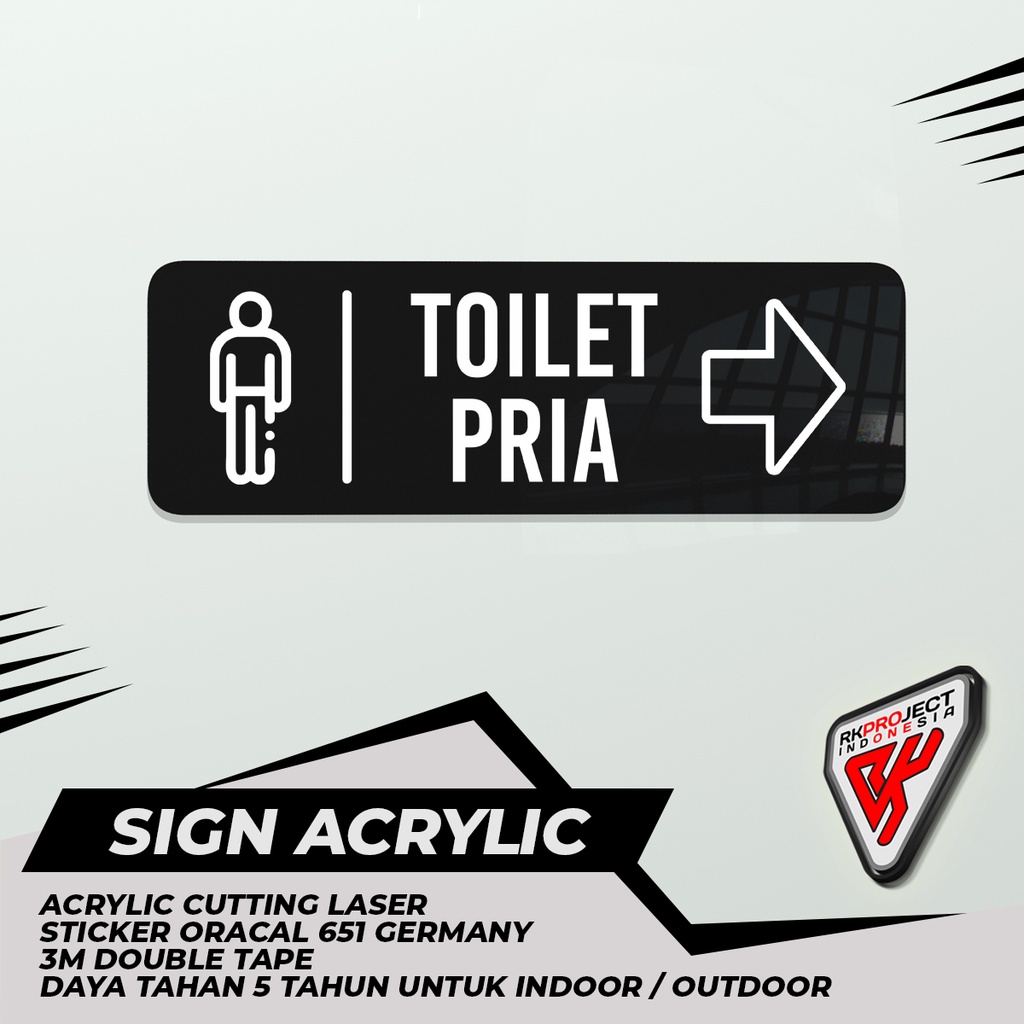 

SIGN BOARD AKRILIK TOILET PRIA KANAN