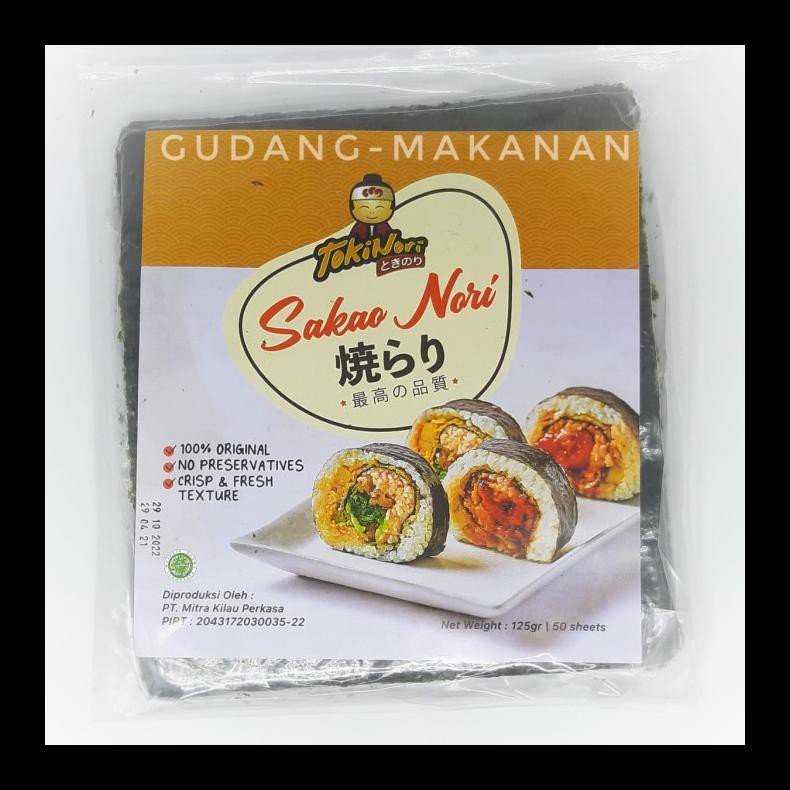 

PROMO! SUSHI NORI / SAKAO NORI 50 SHEETS PALING MURAH