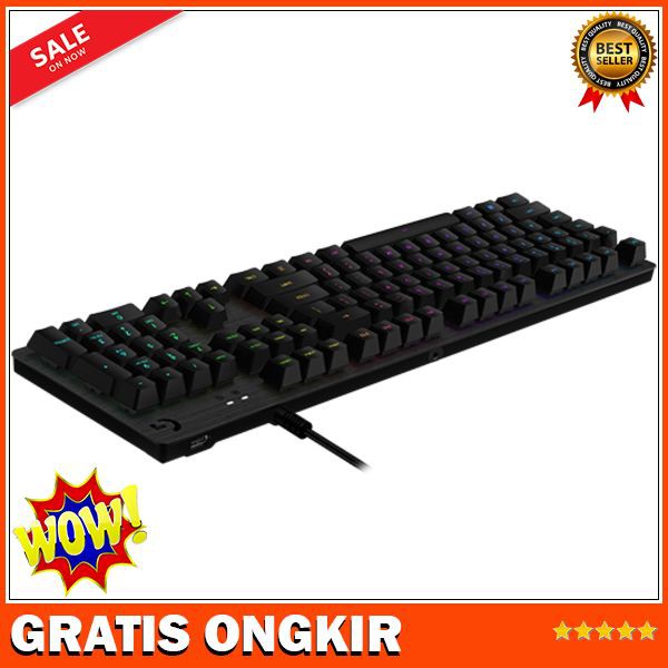 LOGITECH G512 CARBON RGB - GX BLUE SWITCH