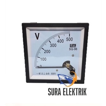 VOLT METER 500V 96x96 LUPIN