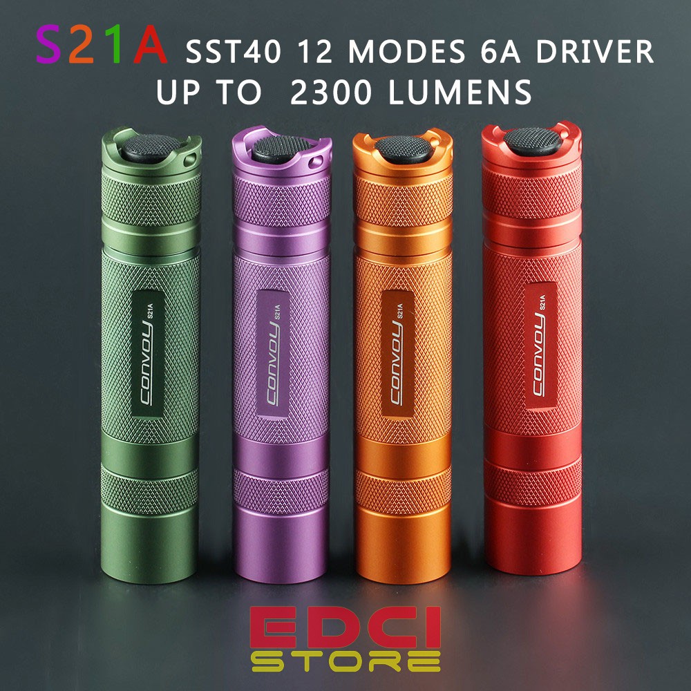 Senter Convoy S21A SST40 6A Driver 2300 Lumens