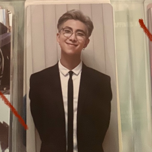 RM memories 2018 photocard