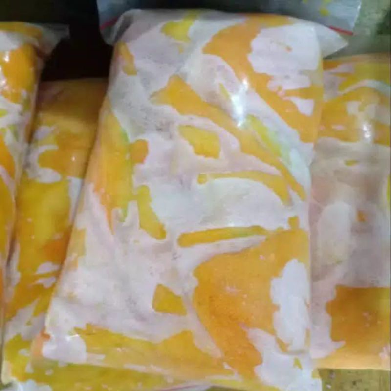 

Frozen Mangga|frozen harum manis|buah frozen 1KG|sandria082
