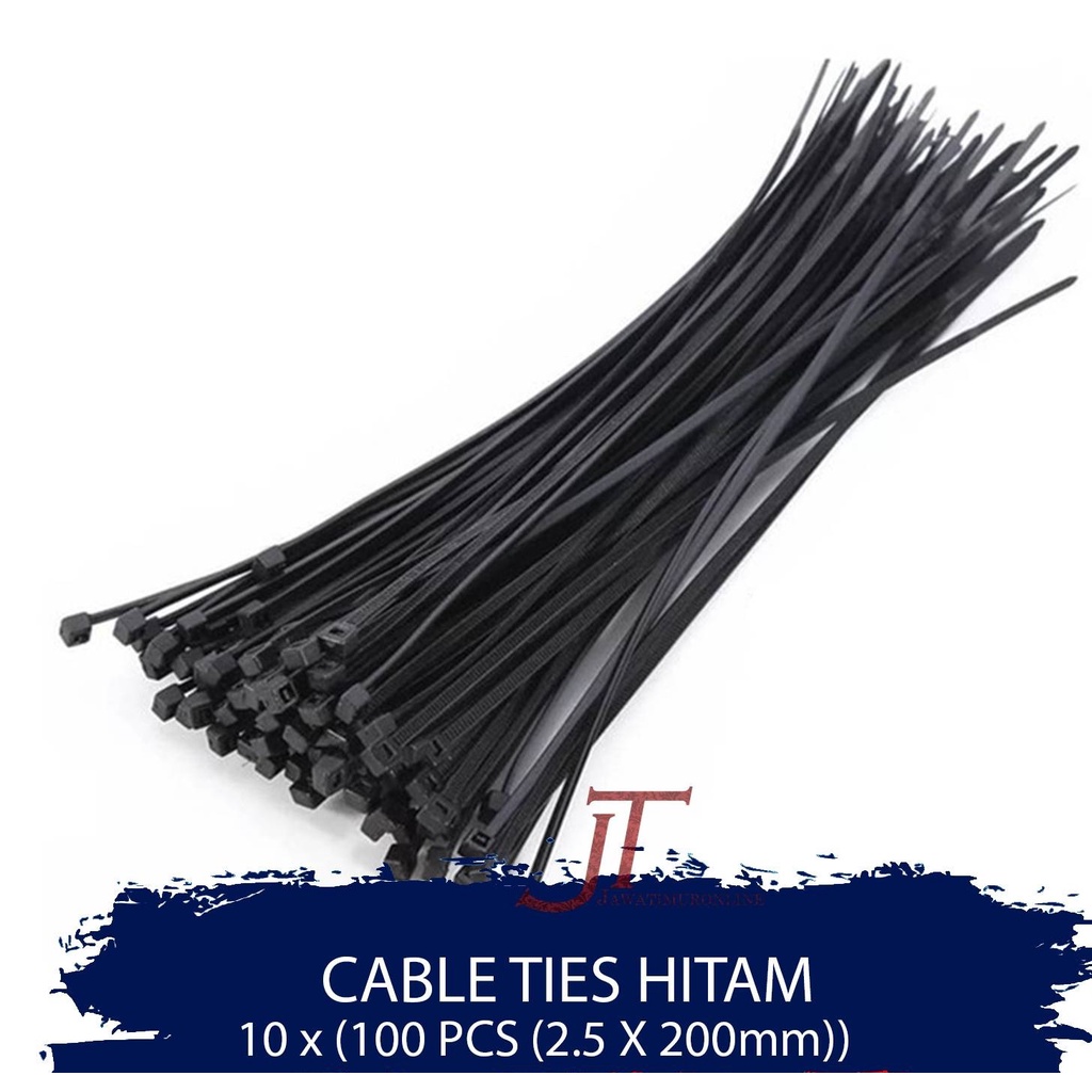 Kabel Ties Tis Tie 10cm, 15cm, 20cm Pengikat Pohon Tanaman Hias Kebun Cable Ties Tis Tie