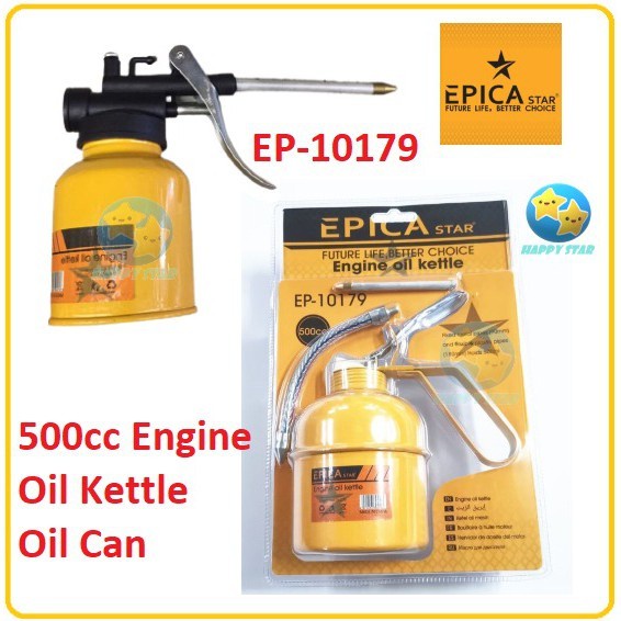 EPICA Tempat Pompa Oli Engine Oil Kettle Heavy Duty Kapasitas 500cc