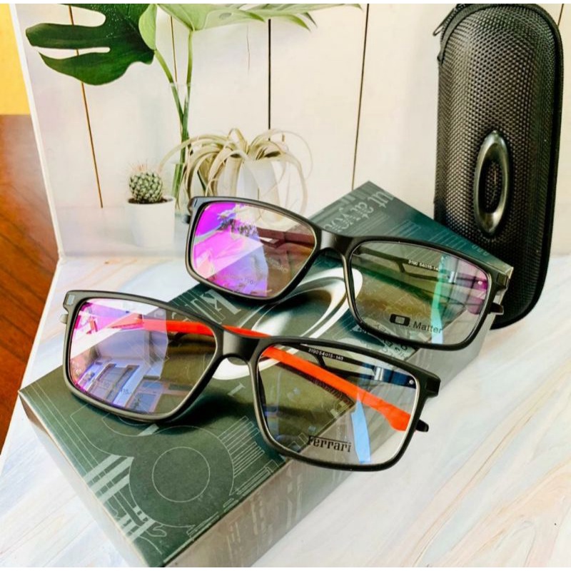 frame kacamata minus okleyy metter / kacamata pria / wanita gagang besi kualitas super