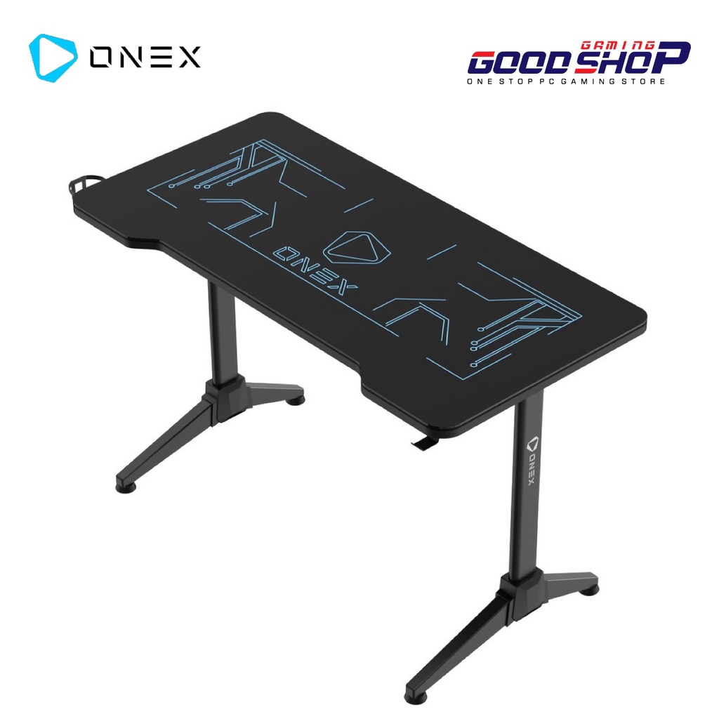 ONEX GD1400G / GD 1400G Tempered Glass RGB Gaming Desk