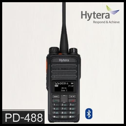 Hytera Pd488 Uhf 350 Handie Talkie Analog Digital Ori Baru Garansi Ht