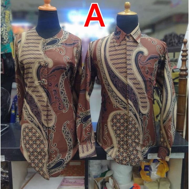 Batik Couple Batik Solo Premium