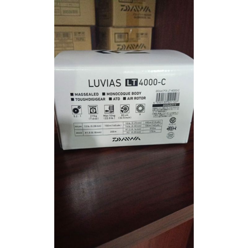 Daiwa Luvias LT 4000C NEW 2020 Made in Japan