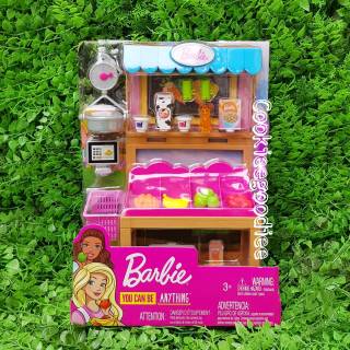 barbie grocery playset