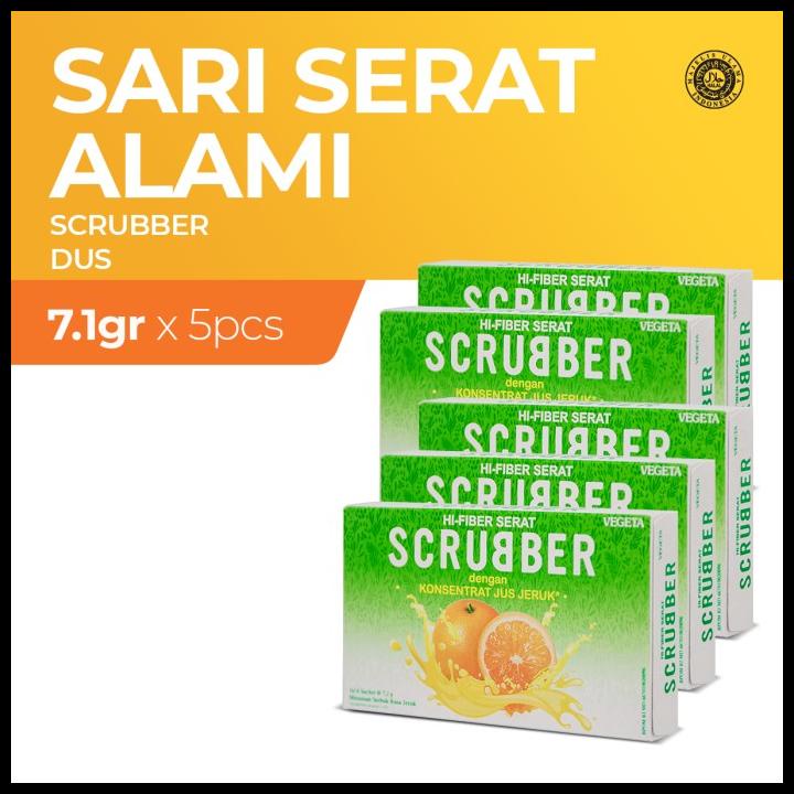 

Scrubber Minuman Serat Dus 6'S 7.1 Gr Jeruk (5 Pcs)