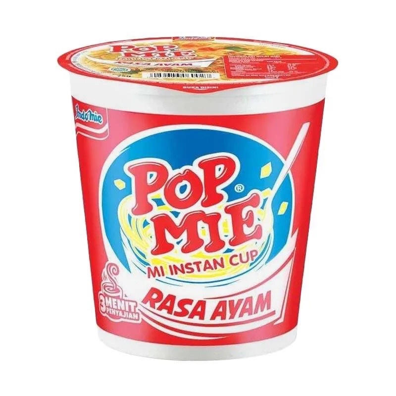 HD Management Pop Mie Rasa Kuah Kari Ayam Bawang Baso Soto 75gram