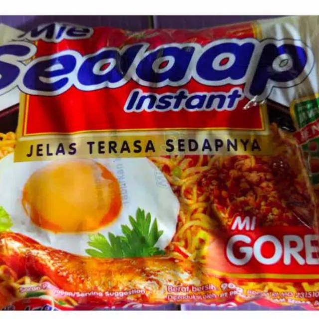 SEDAP GORENG . SEPACK 10 BKS