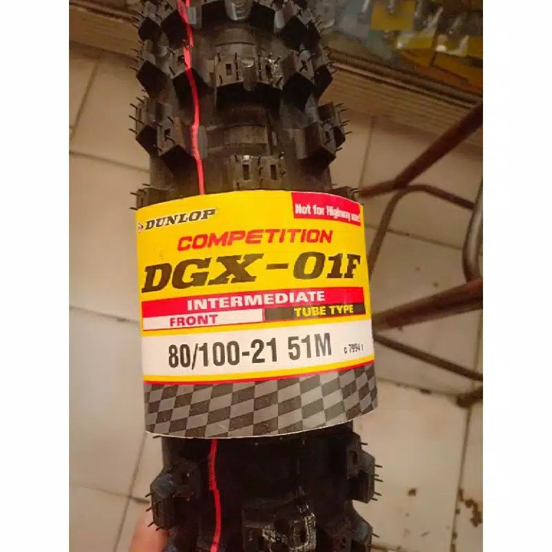 ban dunlop DGX-01F competisi ring 21 80-100/21 ban motor cross/trail