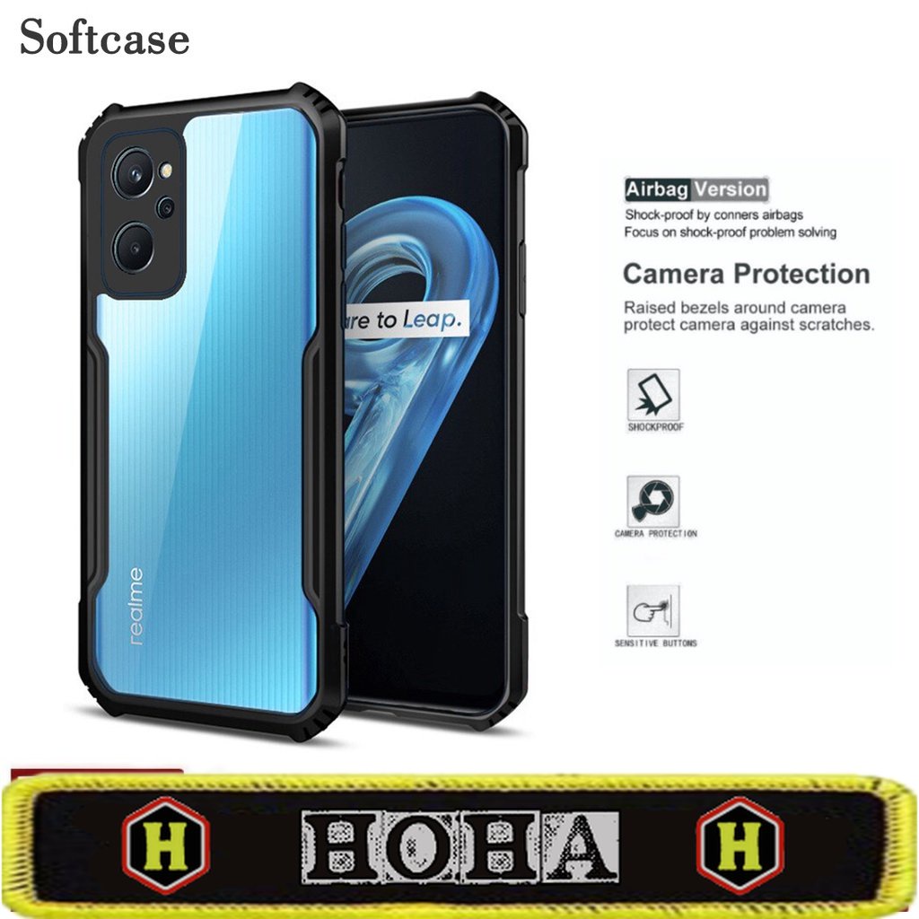 PROMO Paket 3 IN 1 Case Realme 9i Case Fusion Xundd Free Anti Gores Layar &amp; Anti Gores Camera High Quality Protect Camera Handphone