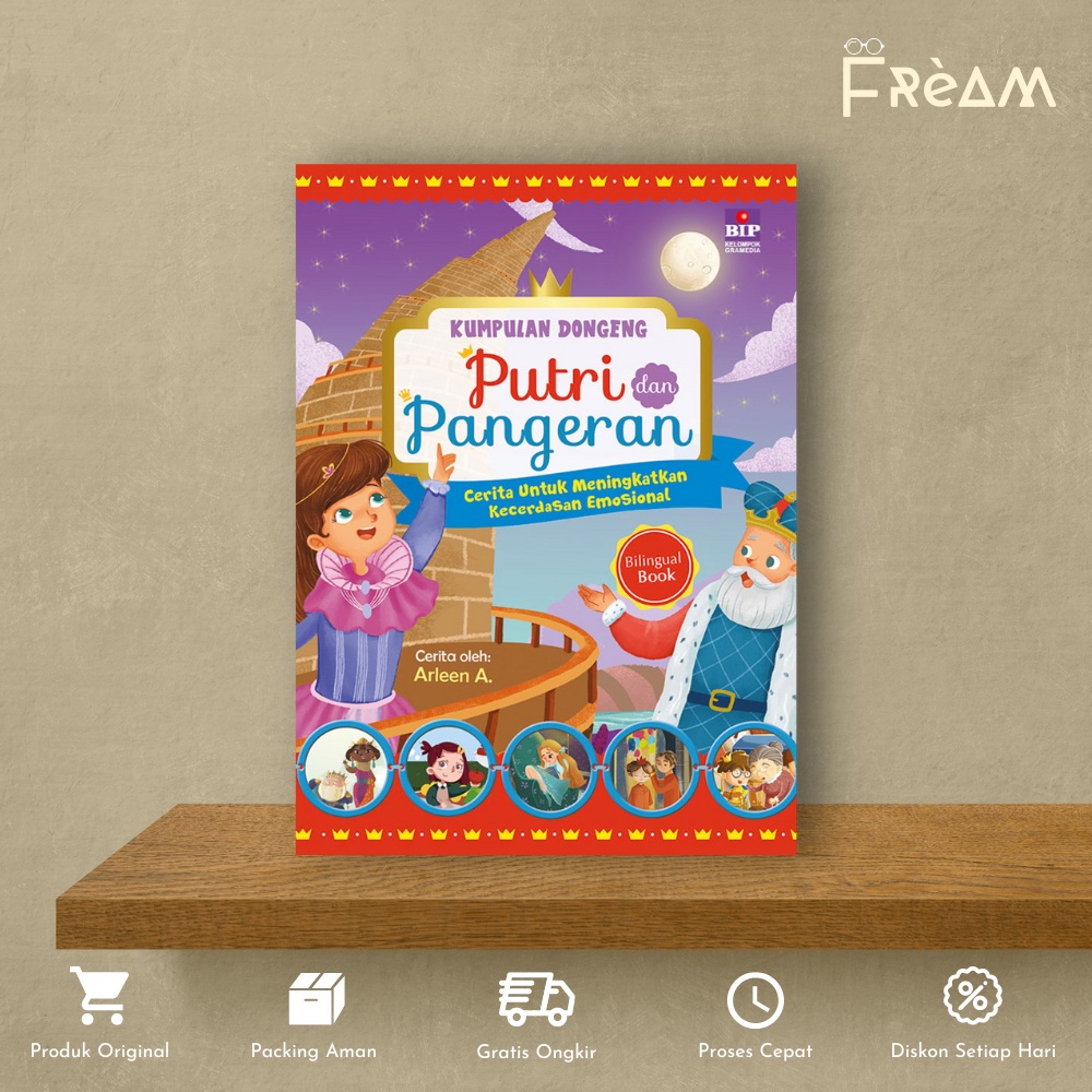 Buku Anak Kumpulan Dongeng Putri dan Pangeran by Arleen A.
