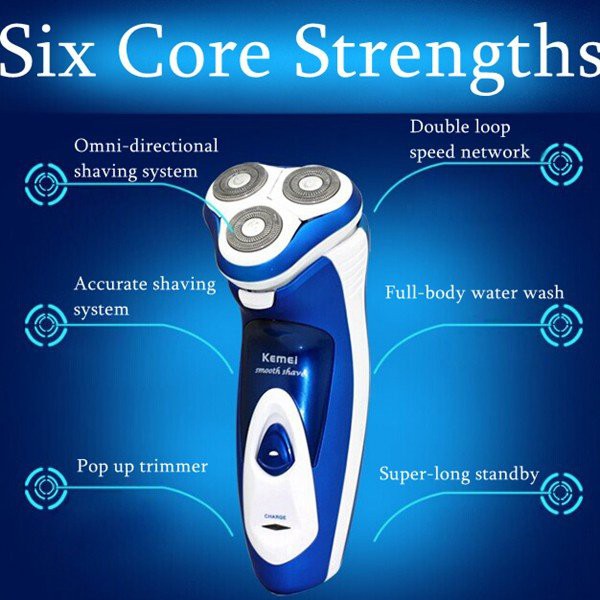 cukuran jenggot..shaver kemei 5880