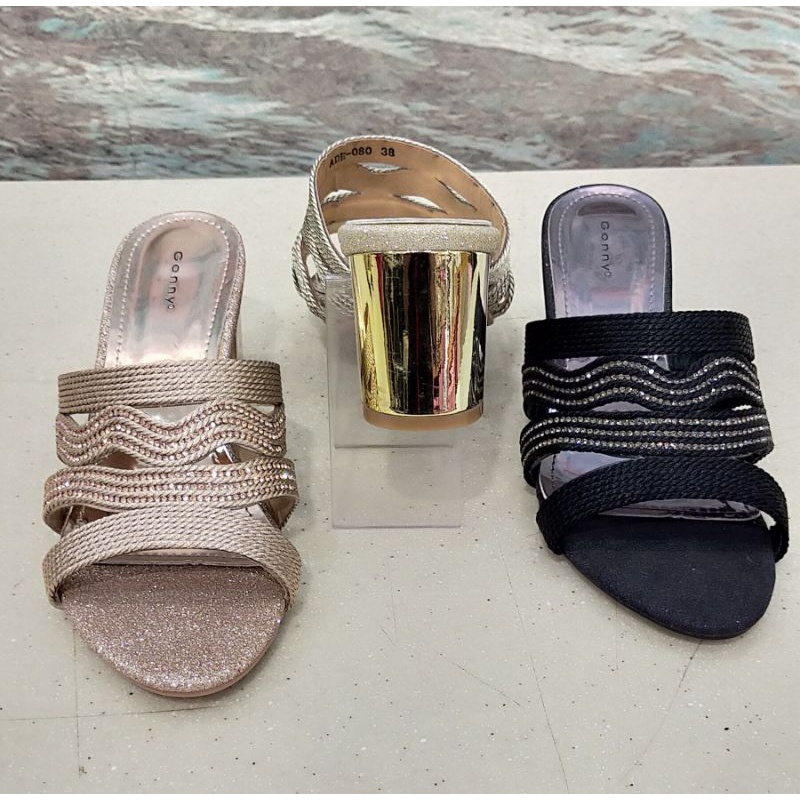 sandal pesta wanita Genny