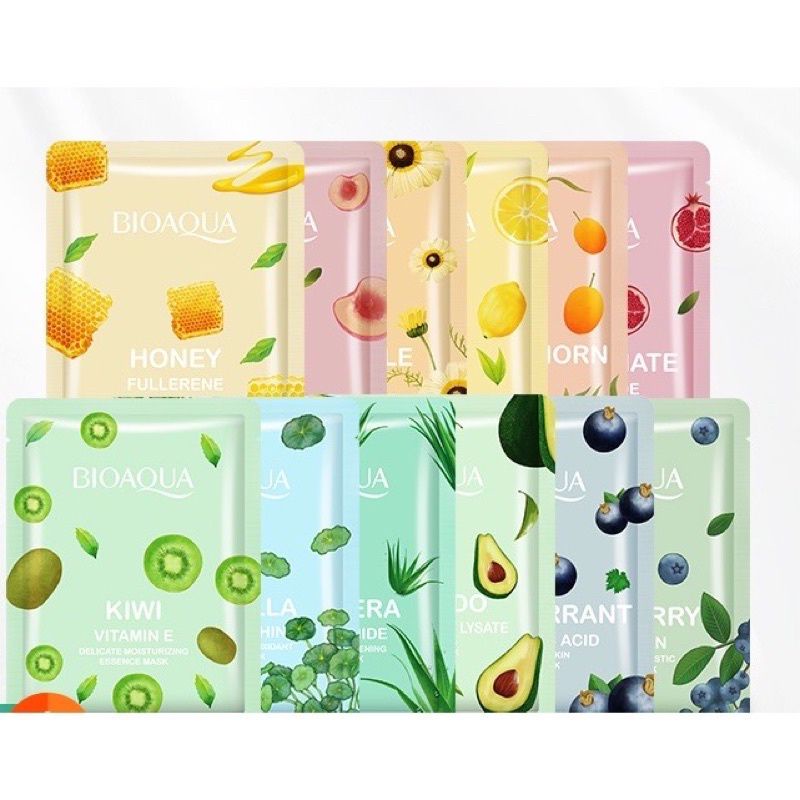 Sheet Mask bioaqua 12 varian viral tiktok