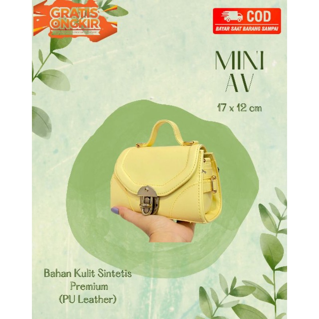 Tas Selempang Wanita Cewek Tas Mini Tas Kekinian Tas Remaja COD Tas Mini Lucu Terlaris