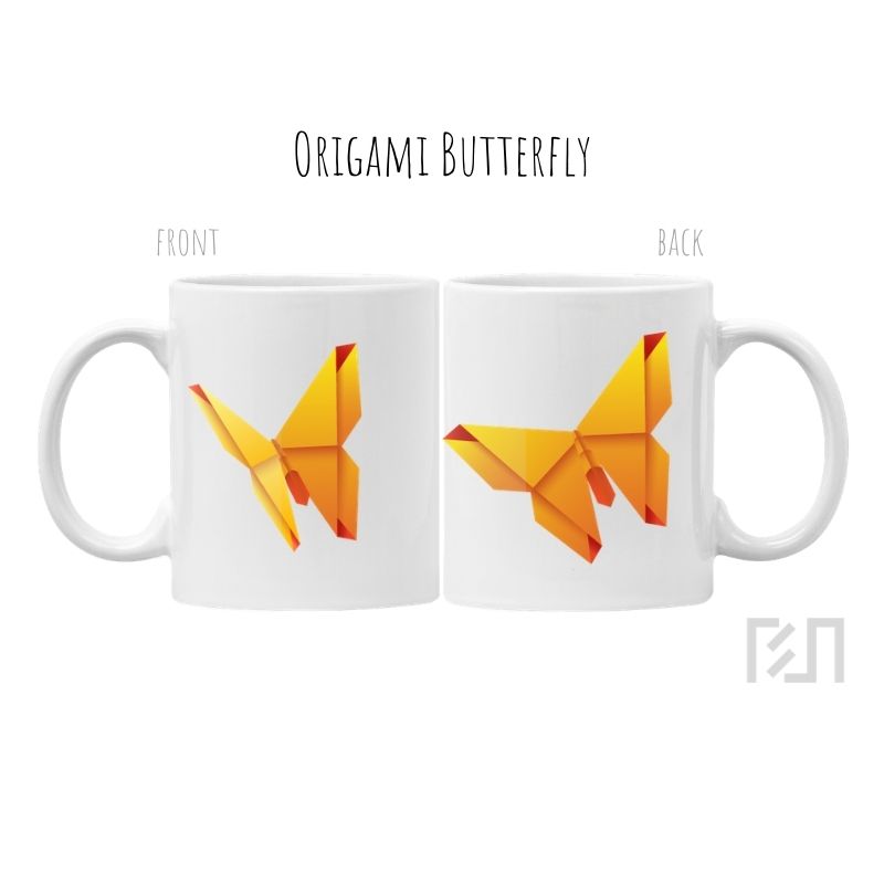 

Mug Origami Butterfly Icon