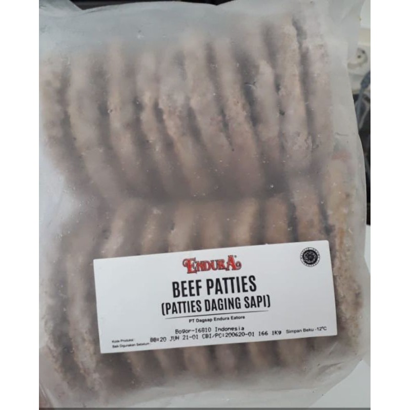 

Beef Patty Endura